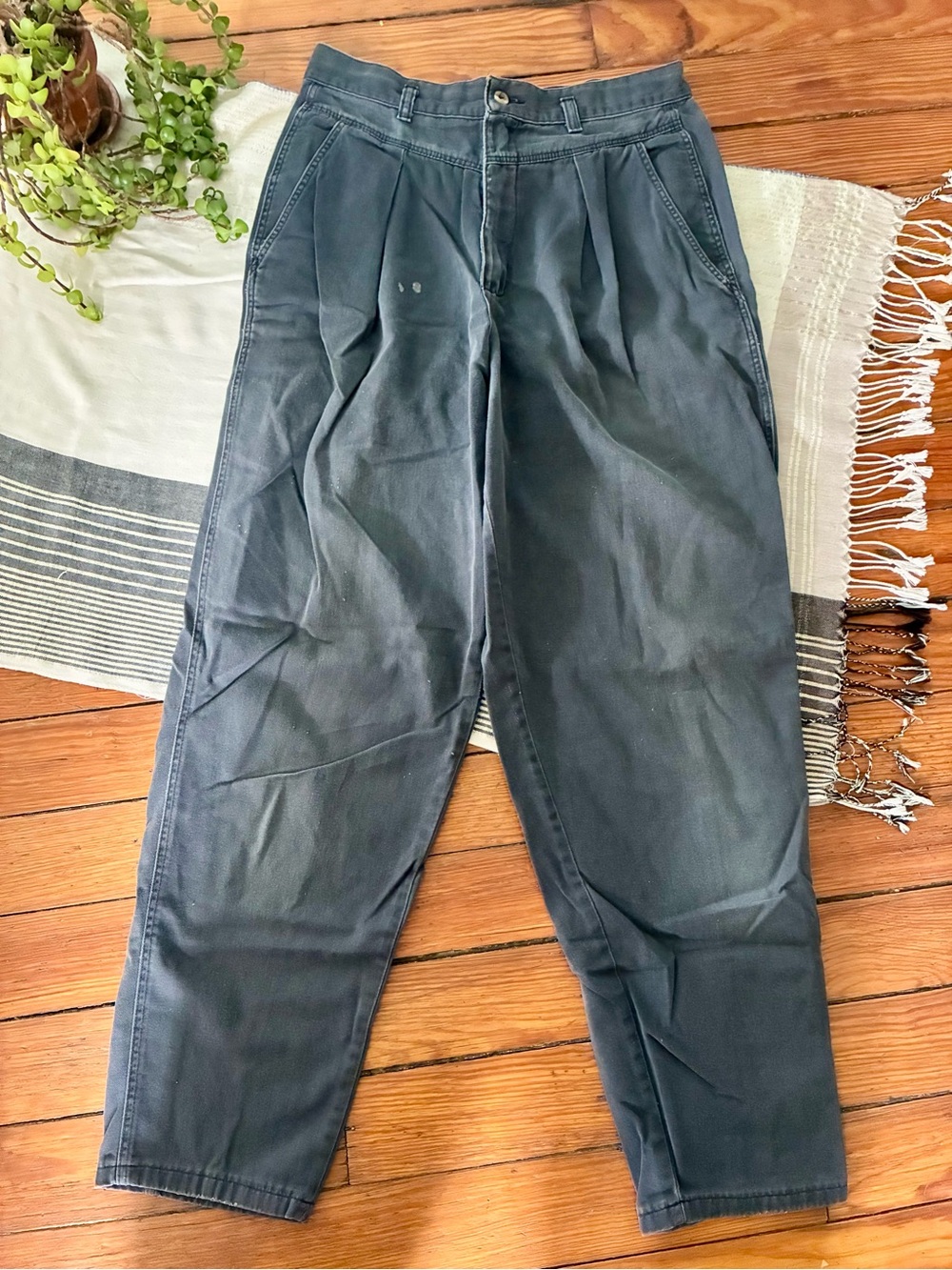 Vintage Dockers High Waist Pleated Work Pants